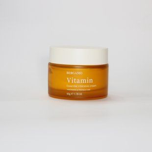 Крем для обличчя з вітаміном С Bergamo Vitamin Essential Intensive Cream, 50 г bergamo-05 фото