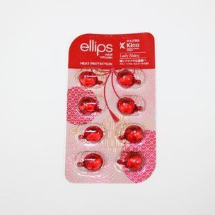 Капсули для волосся Ellips для надання блиску волоссю, блістер 8 шт ellips-01 фото