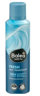 Чоловічий аерозольний антиперспірант Balea Fresh 200 мл 400000146 фото