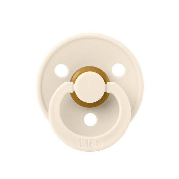 Соска пустушка BIBS Pacifier Colour Latex Size 2 Ivory 200216 фото