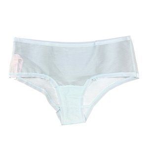Трусики голубі полоска сітка Victoria&rsquo;s Secret, розмір L 1000000051 фото