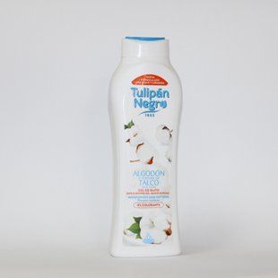 Гель для душу Tulipan Negro, 650 мл Бавовна та тальк 100000446 фото