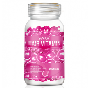 Вітамінні капсули для волосся з аргановою олією SEVICH HAIR VITAMIN HAIR VITALITY WITH ARGAN OIL 30 шт. 20261203241 фото