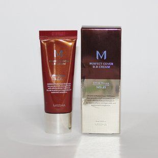 ВВ Крем Матуючий З Ідеальним Покриттям Missha M Perfect Cover BB Cream SPF42 PA+++ (20ml, 27 відтінок) 20261203149 фото