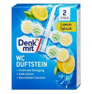 Підвіска для унітазу Denkmit multi-active Lemon Splash 2 шт 400000105 фото