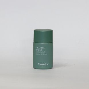 Заспокійлива сонцезахисна сироватка FarmStay Tea Tree Biome Calming Sun Serum 50мл 100000790 фото