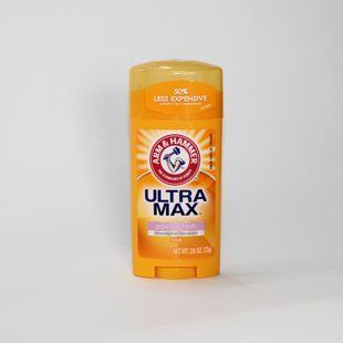 Твердий дезодорант-антипеспірант для жінок Arm & Hammer Ultra Max, аромат Пудра, 73 г arm-02 фото