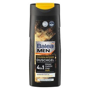 Чоловічий гель для душу 4 в 1 Balea Golden Intense, 300 мл 20261203602 фото