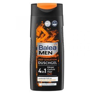 Чоловічий гель для душу 4 в 1 Balea Deep Sensation, 300 мл 20261203603 фото