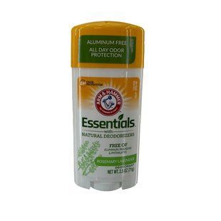 Гелевий дезодорант з натуральними дезодоруючими речовинами Arm & Hammer, Essentials, розмарин/лаванда, 71 г arm-06 фото