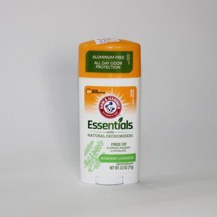 Гелевий дезодорант з натуральними дезодоруючими речовинами Arm & Hammer, Essentials, розмарин/лаванда, 71 г arm-06 фото
