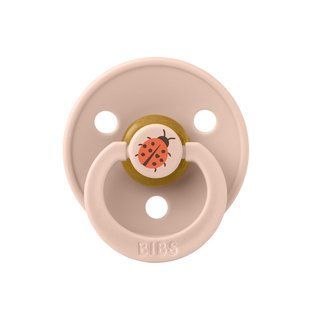 Соска пустушка BIBS Pacifier Studio Colour Ladybug Latex Size 1 Blush 500000112 фото