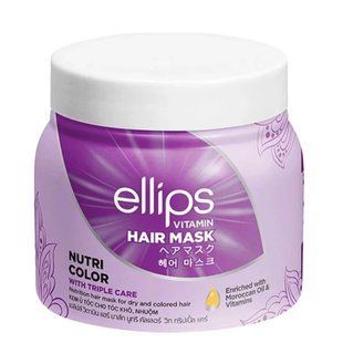 Маска для волосся Ellips Vitamin Hair Mask Nutri Color, 200 г 20261203856 фото