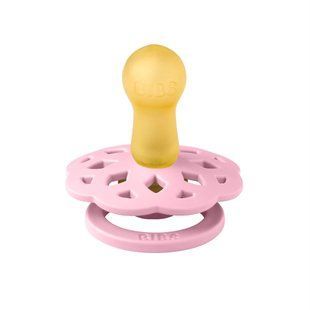 Соска пустушка BIBS Pacifier Boheme Latex Size 1 Baby Pink 20261204606 фото