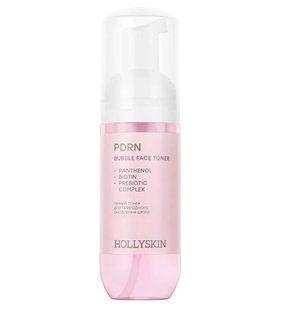 Пінний тонер для природного оновлення шкіри Hollyskin Bubble Face Toner SALMON DNA PDRN 150 мл 20261203556 фото