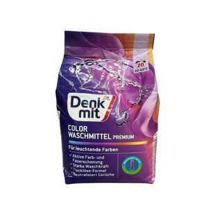 Пральний порошок для кольорових речей DenkMit, 1,3 кг 20 циклів прання 20261203707 фото