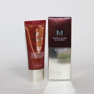 ВВ Крем Матуючий З Ідеальним Покриттям Missha M Perfect Cover BB Cream SPF42 PA+++ (20ml, 23 відтінок - натуральний беж) 100000802 фото
