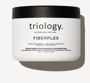 Відновлювальна маска для пошкодженого та фарбованого волосся Triology Fiberplex 330 г 20261204461 фото
