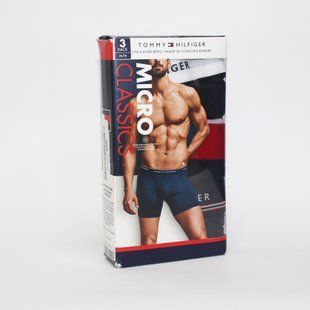 Чоловічі труси Tommy Hilfiger, розмір S, сині, чорні, сірі 1000000070 фото
