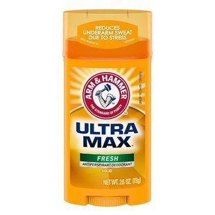 Твердий дезодорант-антипеспірант для чоловіків Arm & Hammer Ultra Max, Fresh, 73 г 1000000020 фото