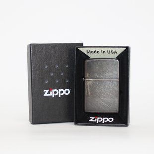 Запальничка Zippo сіра металік 700000023 фото