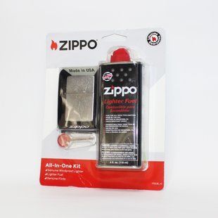 Набір запальничка Zippo + гас 700000025 фото
