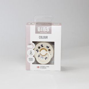 Дитяча соска Bibs, розмір 1, 0-6 місяців, бежева/бантик bibs-20 фото