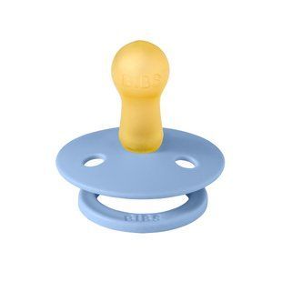 Соска пустушка BIBS Pacifier Colour Latex Size 1 Sky Blue 20261203619 фото