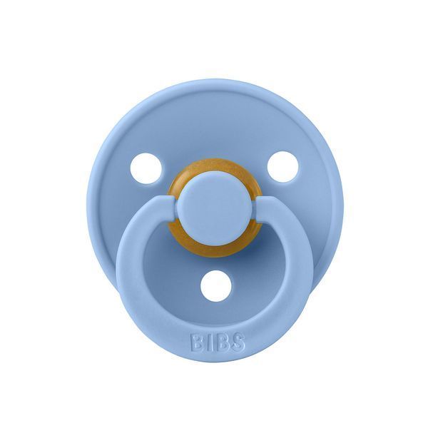 Соска пустушка BIBS Pacifier Colour Latex Size 1 Sky Blue 20261203619 фото