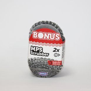 Металеві губки для посуду Bonus Metal Scourer 2 шт 400000134 фото