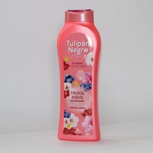Ароматний гель для душу Tulipan Negro Червоні ягоди, 650 мл tulip-11 фото