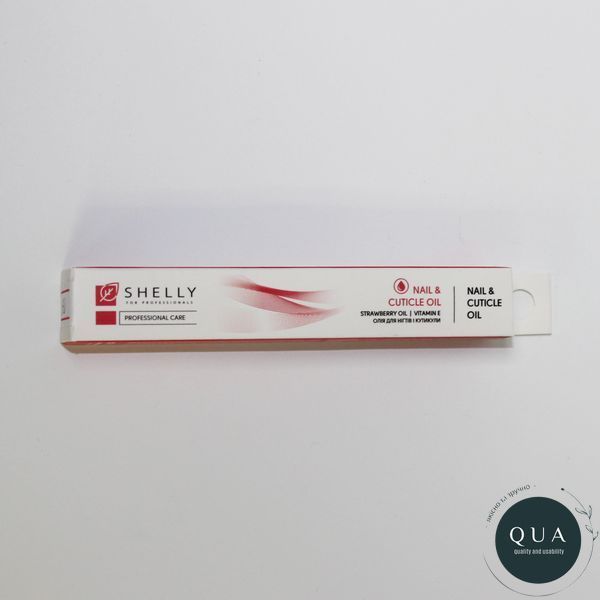 Олія для нігтів і кутикули з екстрактом суниці та вітаміном Е Shelly, 3 мл Shelly-23 фото