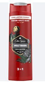 Чоловічий гель для душу 3в1 Old Spice 400ml Wolfthorn 20261204432 фото